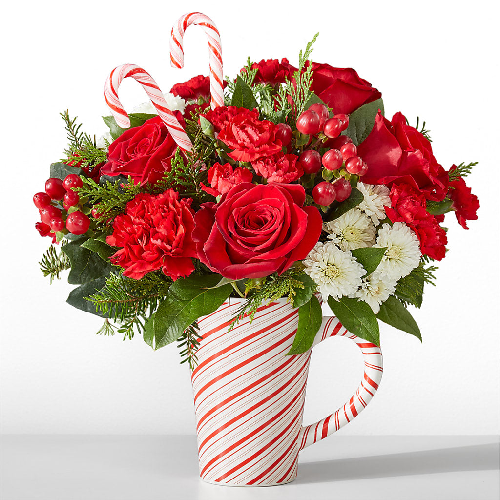 Peppermint Swirl Mug – BO'S ACCENT FLOWERS, Middlesboro KY