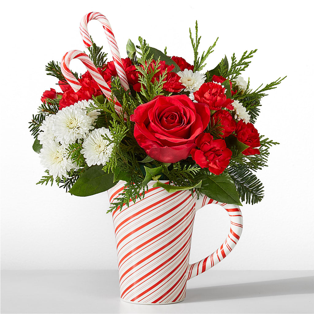 Peppermint Swirl Mug – BO'S ACCENT FLOWERS, Middlesboro KY
