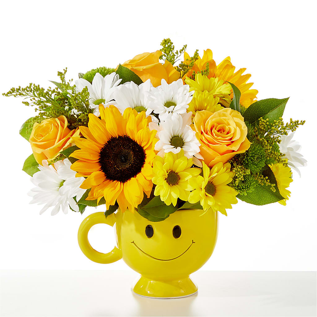 Be Happy Bouquet – BO'S ACCENT FLOWERS, Middlesboro KY