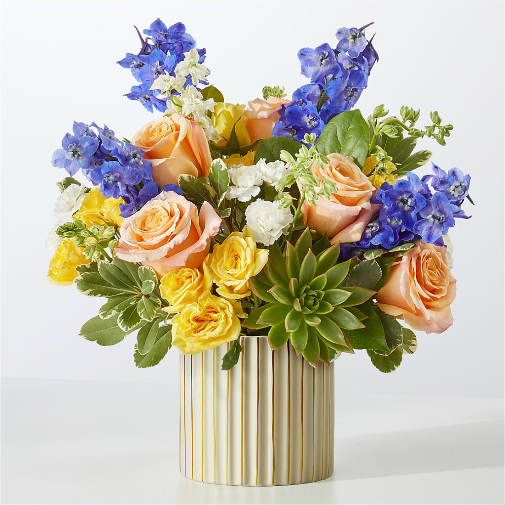 Cobalt Reverie Bouquet – BO'S ACCENT FLOWERS, Middlesboro KY
