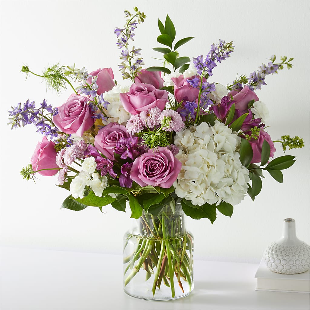 Violet Caress Bouquet – BO'S ACCENT FLOWERS, Middlesboro KY