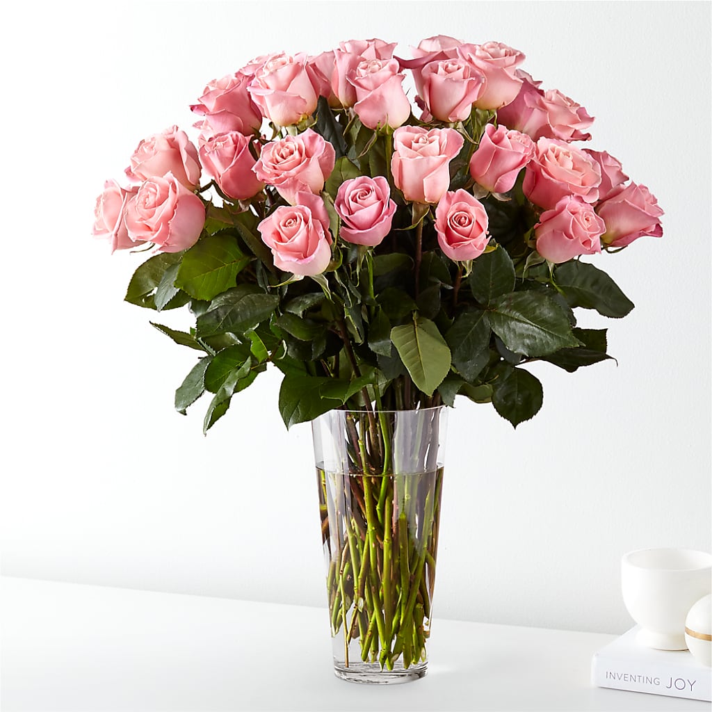 Long Stem Pink Rose Bouquet – BO'S ACCENT FLOWERS, Middlesboro KY