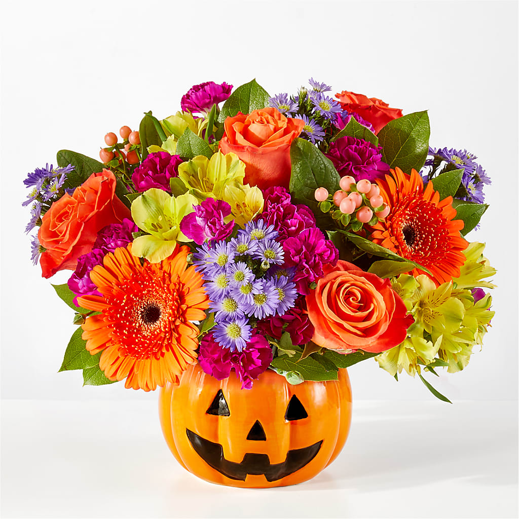 Tricks & Treats Pumpkin – BO'S ACCENT FLOWERS, Middlesboro KY