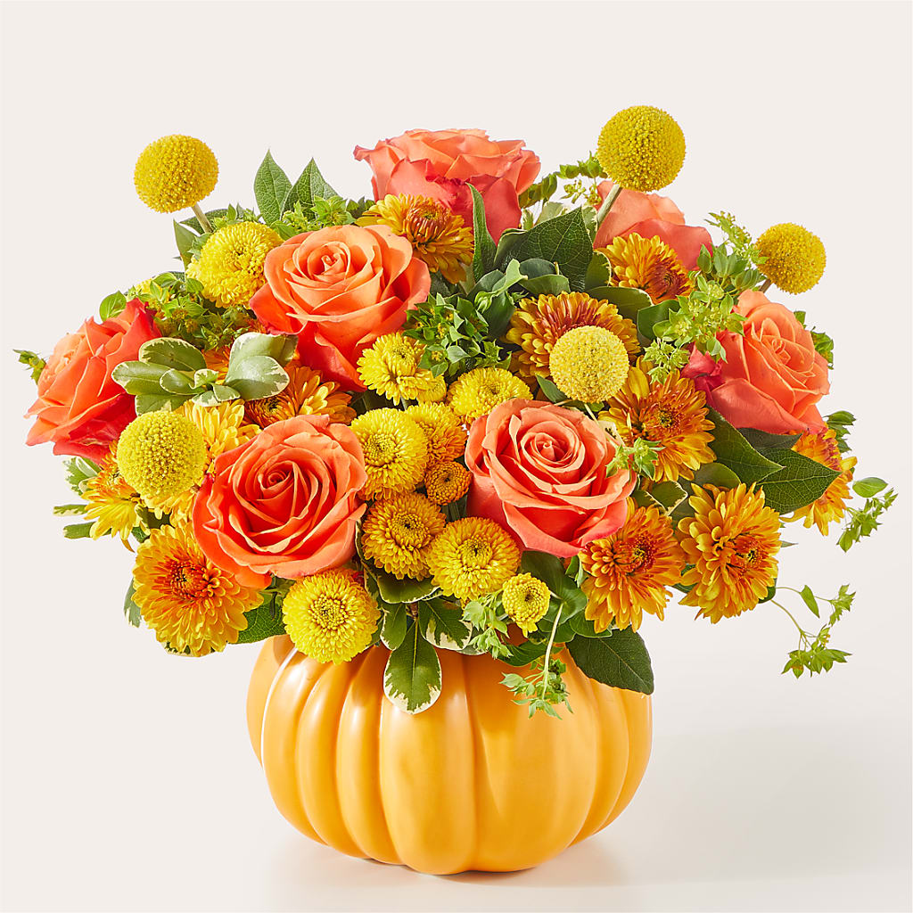 Gourdgeous Pumpkin – BO'S ACCENT FLOWERS, Middlesboro KY