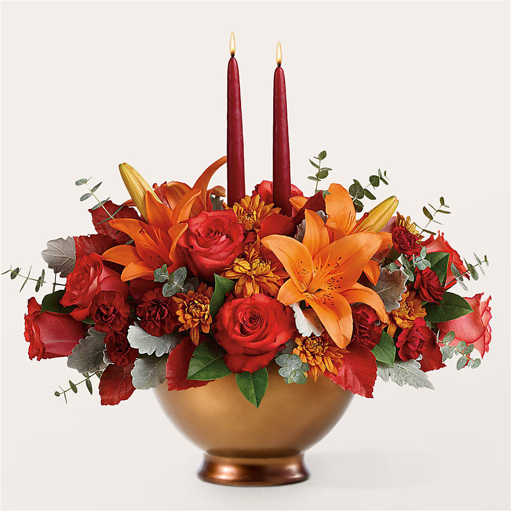 Fruits of Fall Centerpiece – BO'S ACCENT FLOWERS, Middlesboro KY