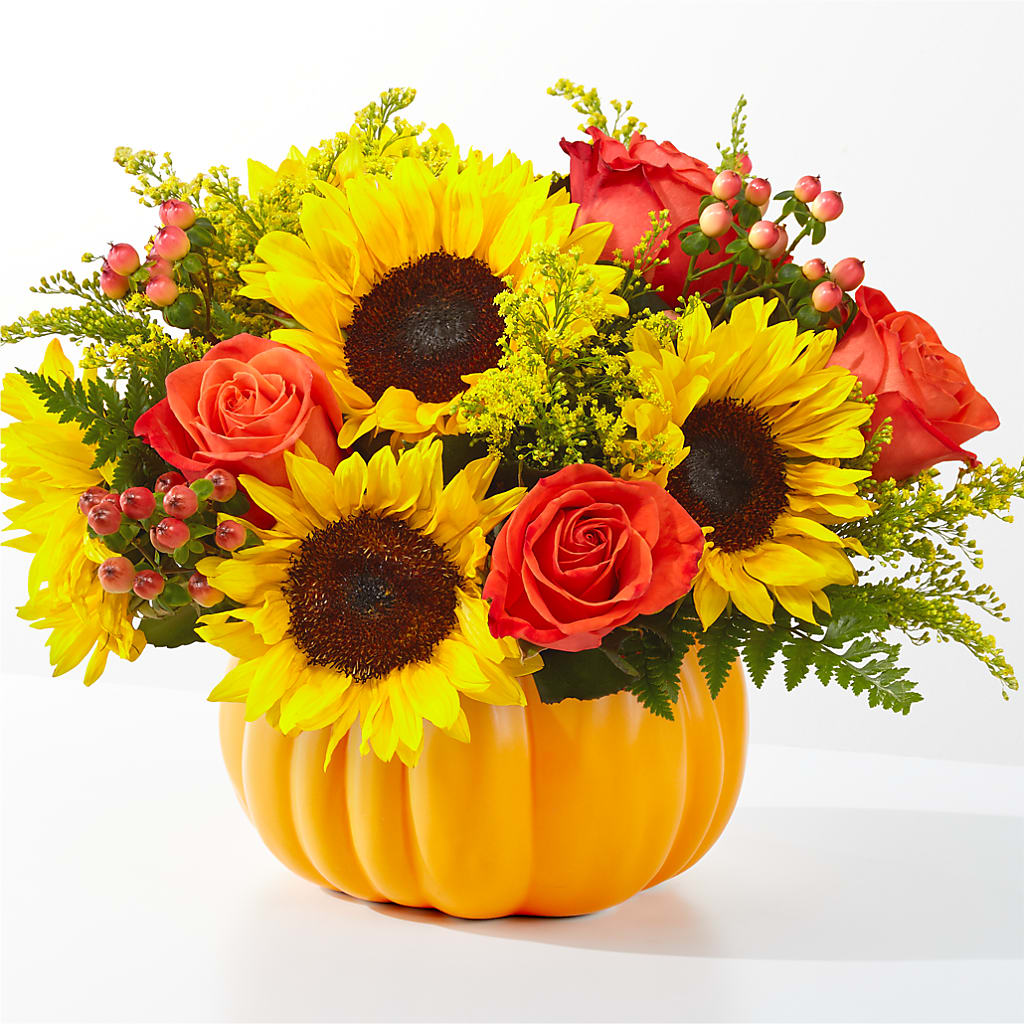 Pick of the Patch Pumpkin Bouquet – BO'S ACCENT FLOWERS, Middlesboro KY