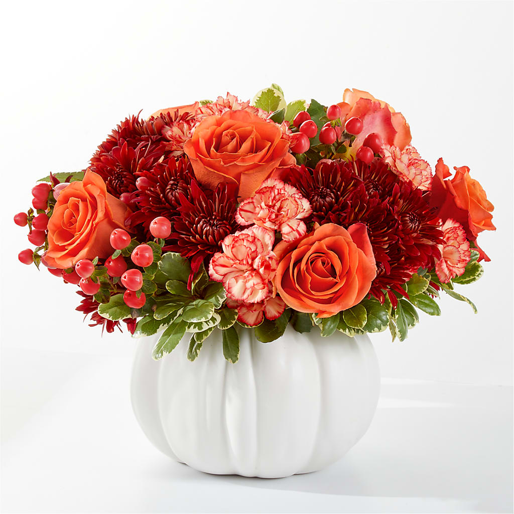 Autumn Air Pumpkin Bouquet – BO'S ACCENT FLOWERS, Middlesboro KY