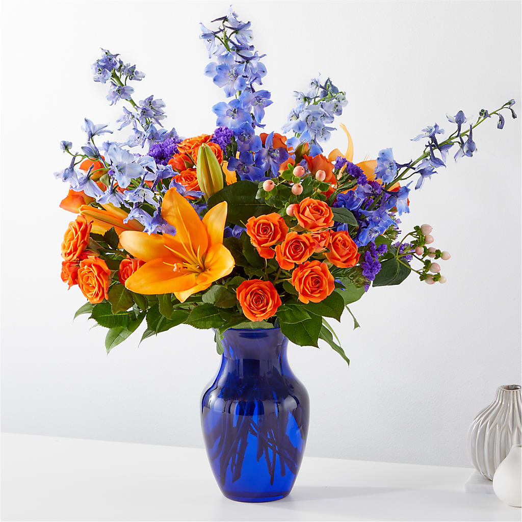 Radiant Citrus Bouquet – BO'S ACCENT FLOWERS, Middlesboro KY
