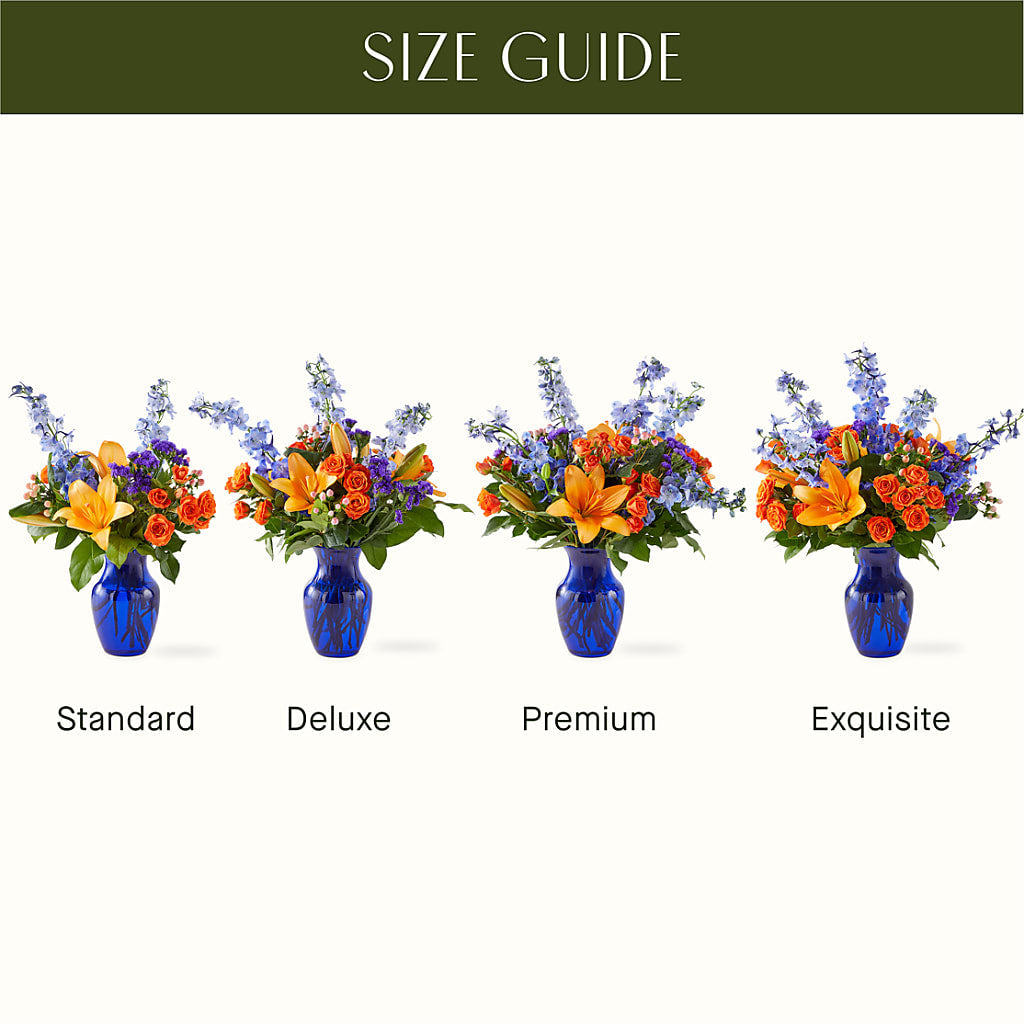 Radiant Citrus Bouquet – BO'S ACCENT FLOWERS, Middlesboro KY