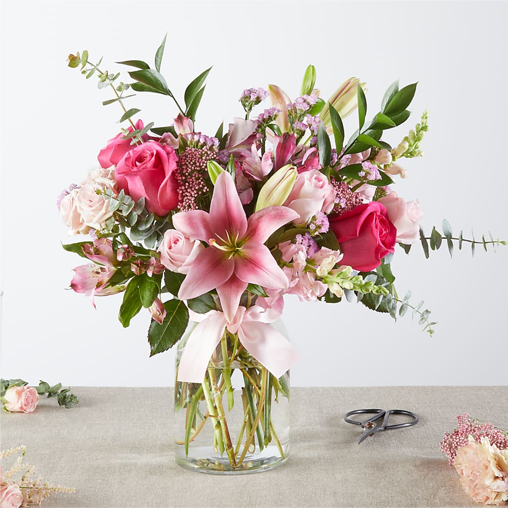 Pink Ribbon - A Florist Original – BO'S ACCENT FLOWERS, Middlesboro KY