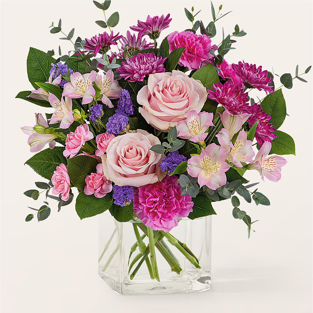 Rosy Radiance Bouquet – BO'S ACCENT FLOWERS, Middlesboro KY