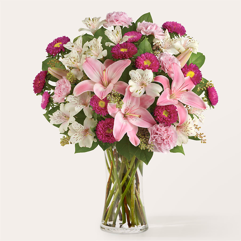 Feeling Fuchsia Bouquet – BO'S ACCENT FLOWERS, Middlesboro KY