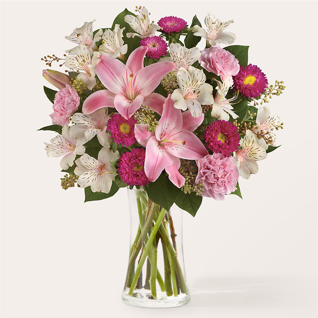 Feeling Fuchsia Bouquet – BO'S ACCENT FLOWERS, Middlesboro KY