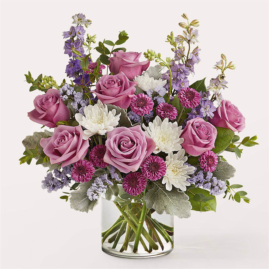 Violet Frost Bouquet – BO'S ACCENT FLOWERS, Middlesboro KY