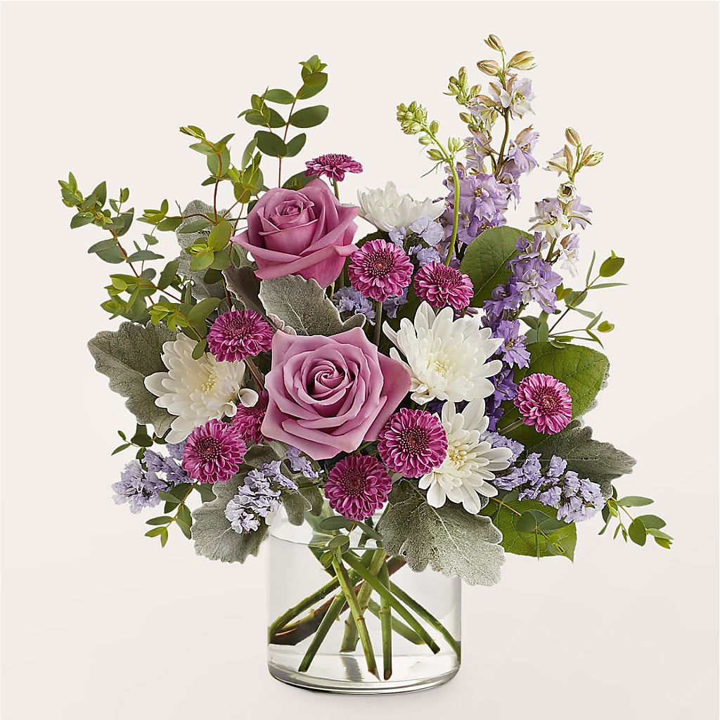 Violet Frost Bouquet – BO'S ACCENT FLOWERS, Middlesboro KY