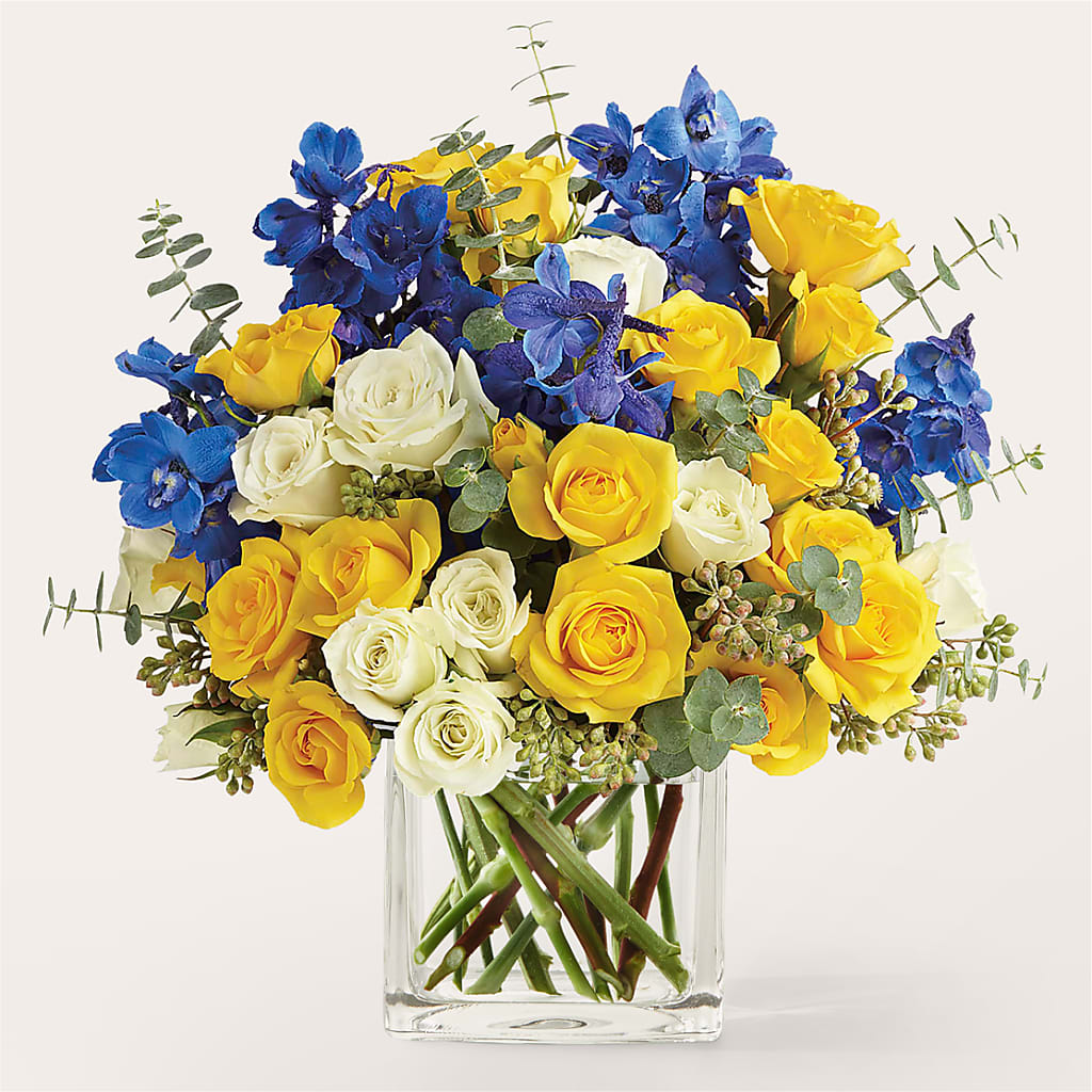 Sparkling Citrine Bouquet – BO'S ACCENT FLOWERS, Middlesboro KY