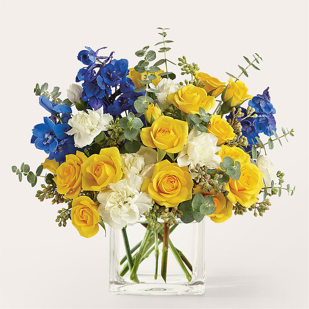Sparkling Citrine Bouquet – BO'S ACCENT FLOWERS, Middlesboro KY