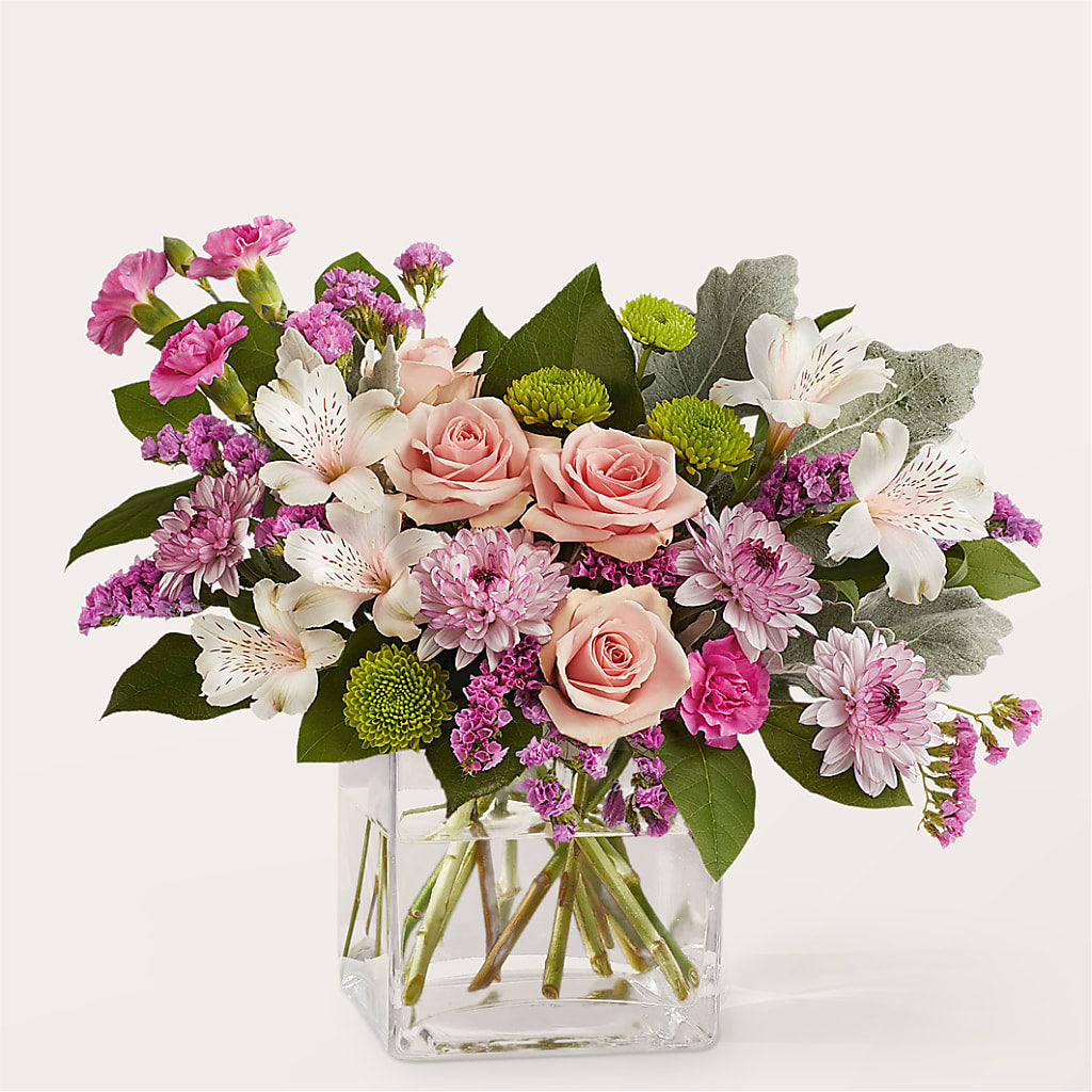 Pink Suede Bouquet – BO'S ACCENT FLOWERS, Middlesboro KY