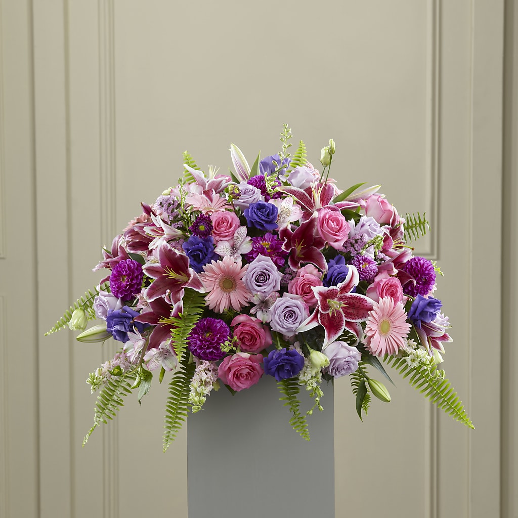 Fare Thee Well Pedestal – BO'S ACCENT FLOWERS, Middlesboro KY