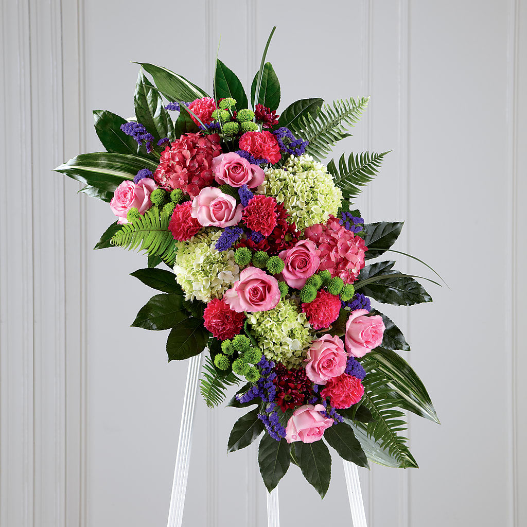 Refreshing Mix Standing Spray – BO'S ACCENT FLOWERS, Middlesboro KY
