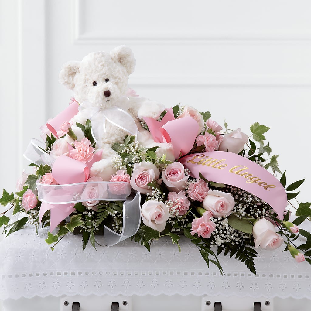Touch of Sympathy Casket Spray – BO'S ACCENT FLOWERS, Middlesboro KY