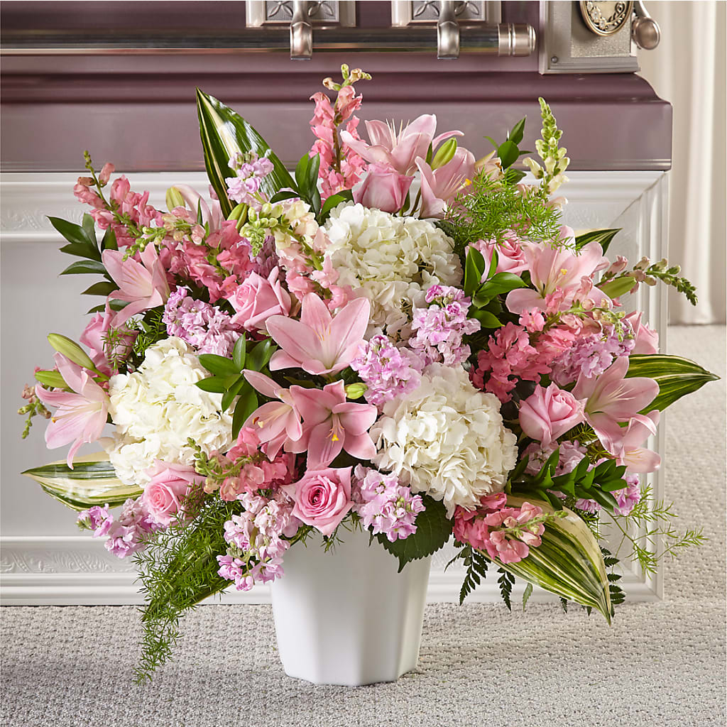 Simply Serene Floor Basket – BO'S ACCENT FLOWERS, Middlesboro KY
