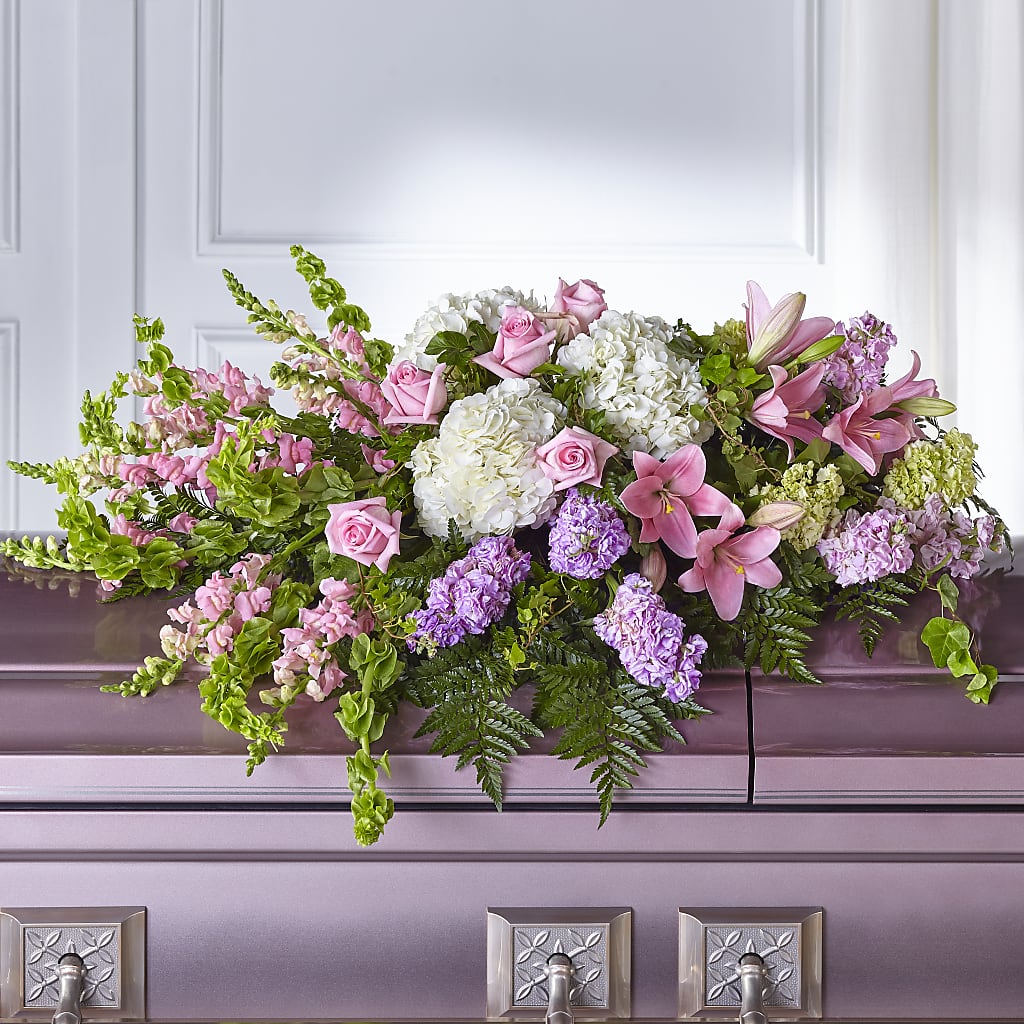 Life's Gratitude Casket Spray – BO'S ACCENT FLOWERS, Middlesboro KY