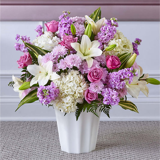 Heaven Sent Floor Basket – BO'S ACCENT FLOWERS, Middlesboro KY