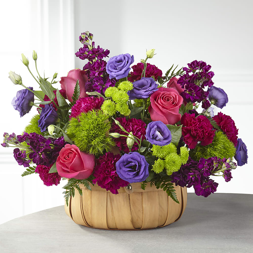 Serene Sanctuary Basket – BO'S ACCENT FLOWERS, Middlesboro KY