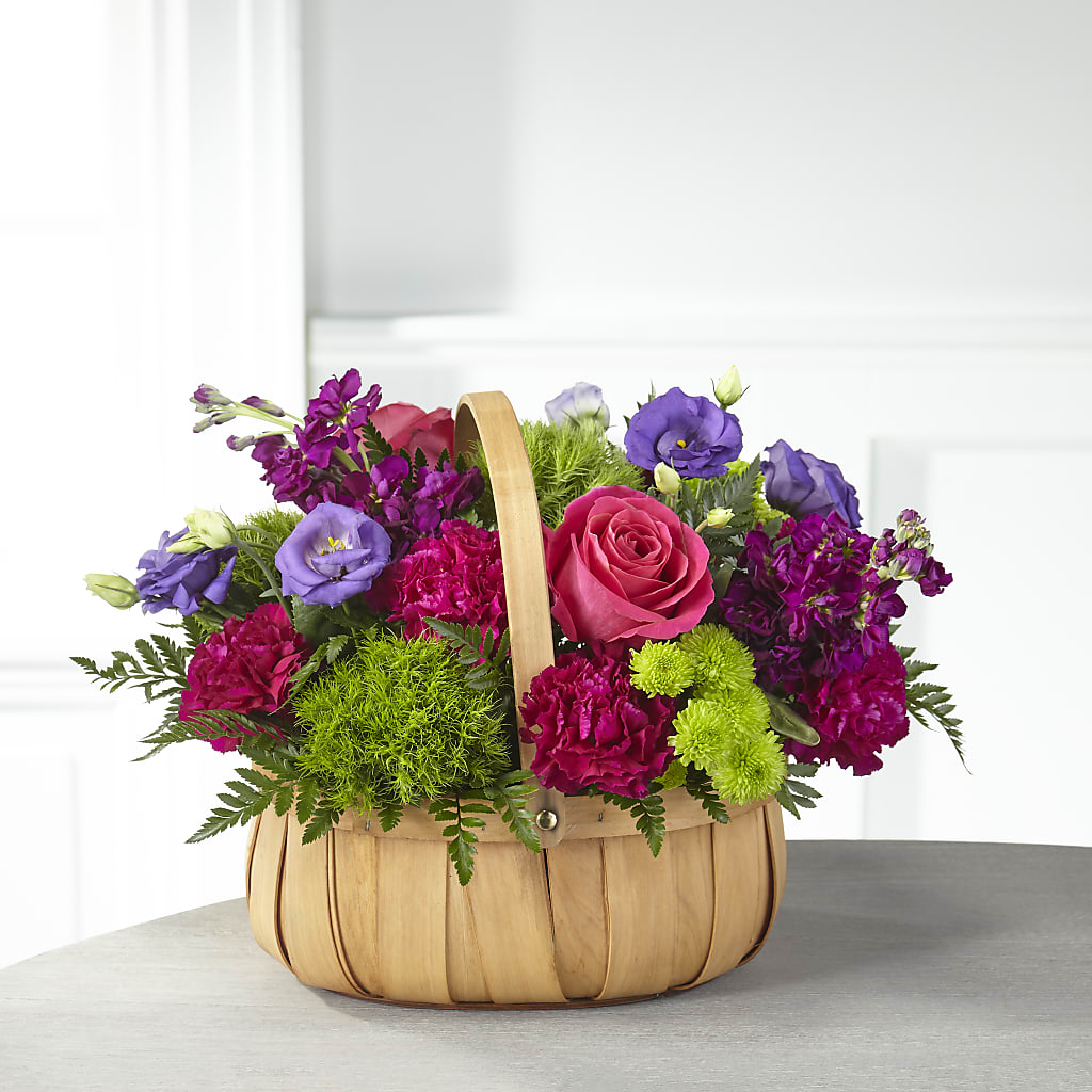 Serene Sanctuary Basket – BO'S ACCENT FLOWERS, Middlesboro KY