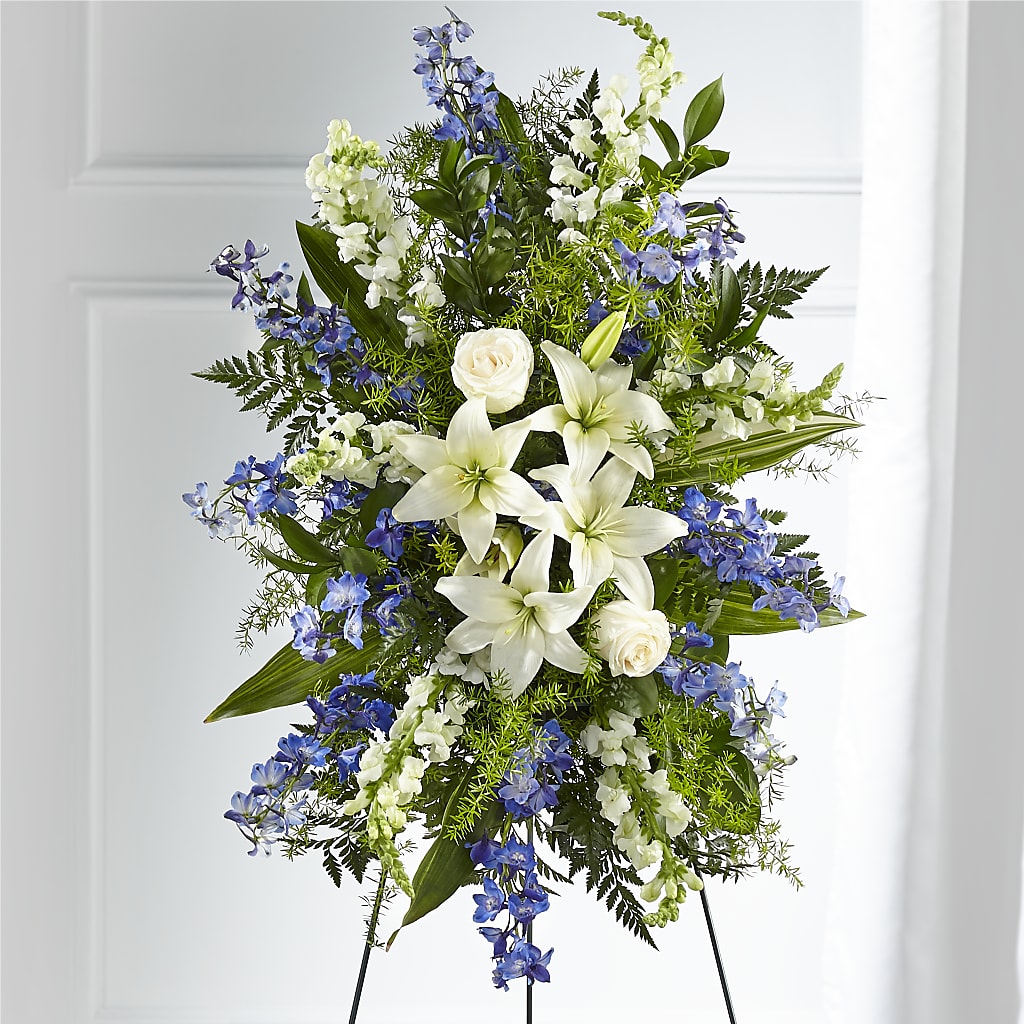 Faithful Friend Standing Spray – BO'S ACCENT FLOWERS, Middlesboro KY