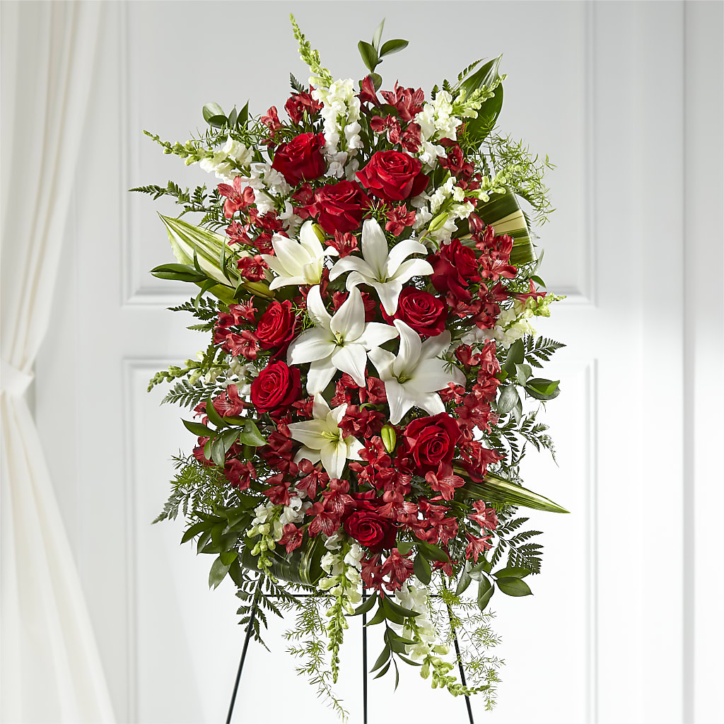 Everlasting Memory Standing Spray – BO'S ACCENT FLOWERS, Middlesboro KY