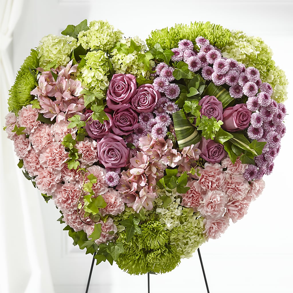 Heartwarming Standing Heart – BO'S ACCENT FLOWERS, Middlesboro KY