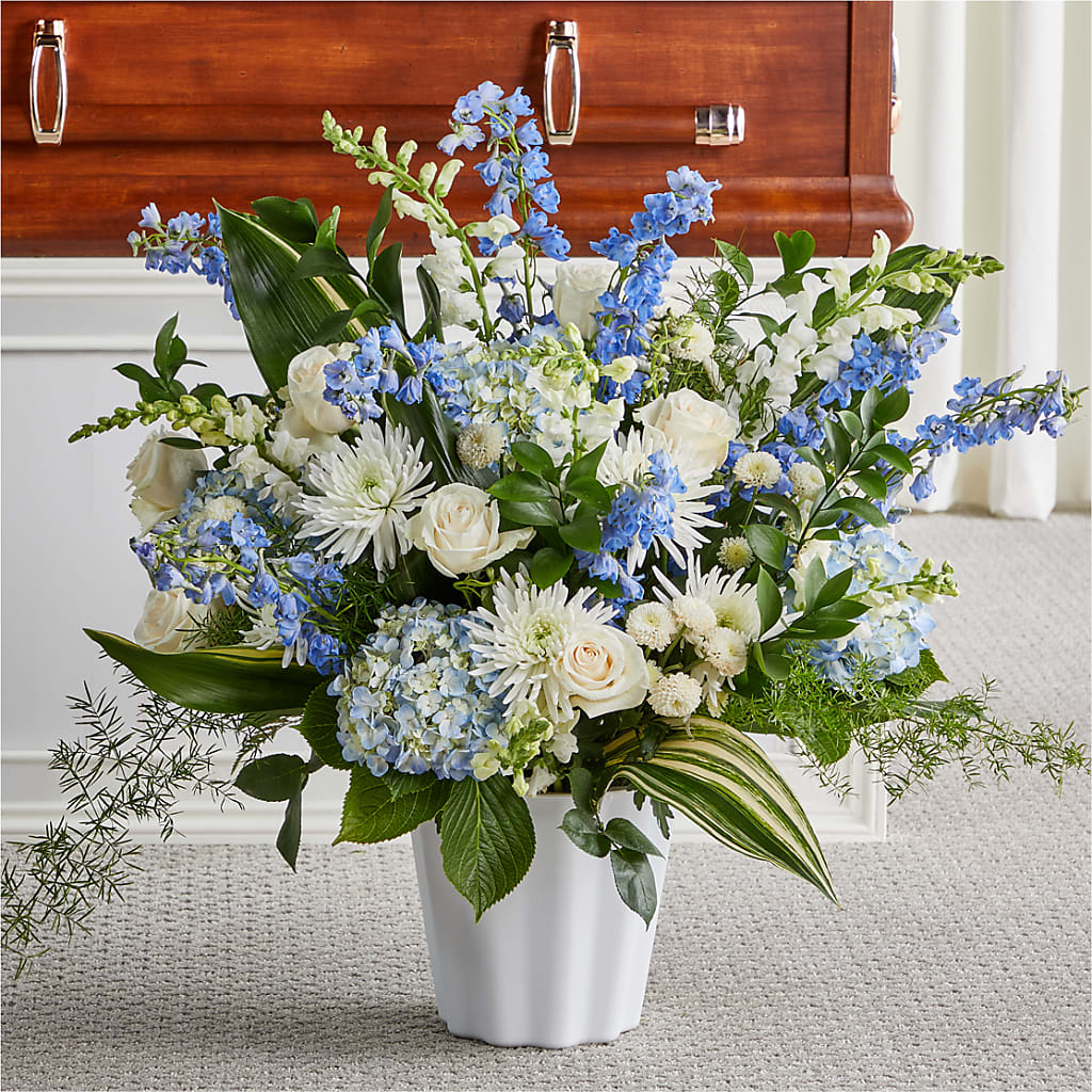 Everlasting Memories Floor Basket – BO'S ACCENT FLOWERS, Middlesboro KY