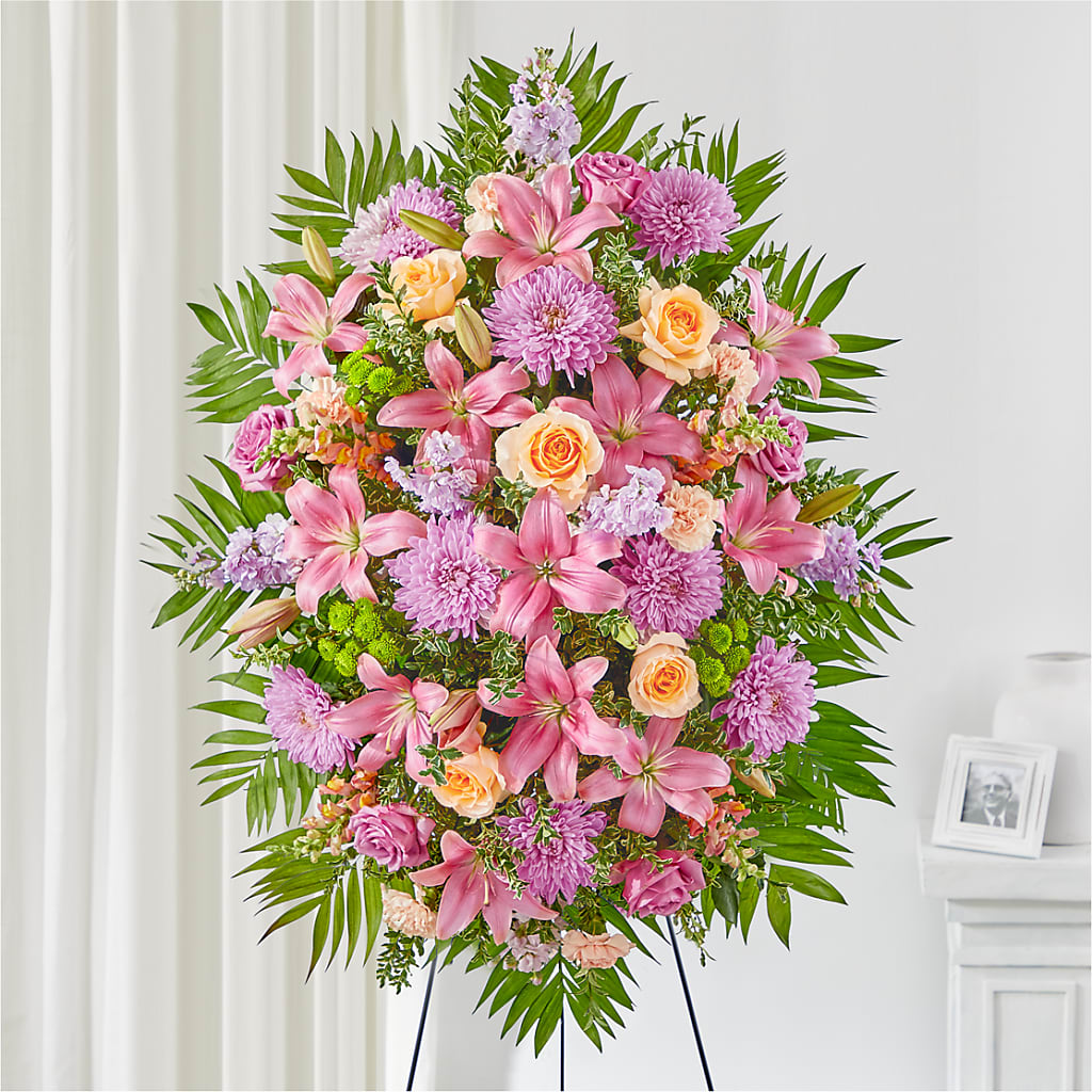 Love & Light Standing Spray – BO'S ACCENT FLOWERS, Middlesboro KY