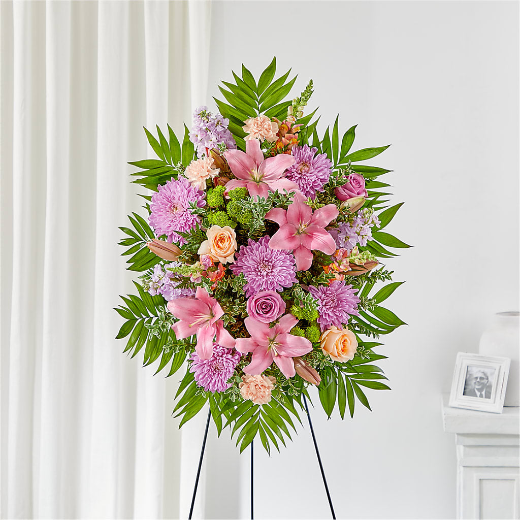 Love & Light Standing Spray – BO'S ACCENT FLOWERS, Middlesboro KY
