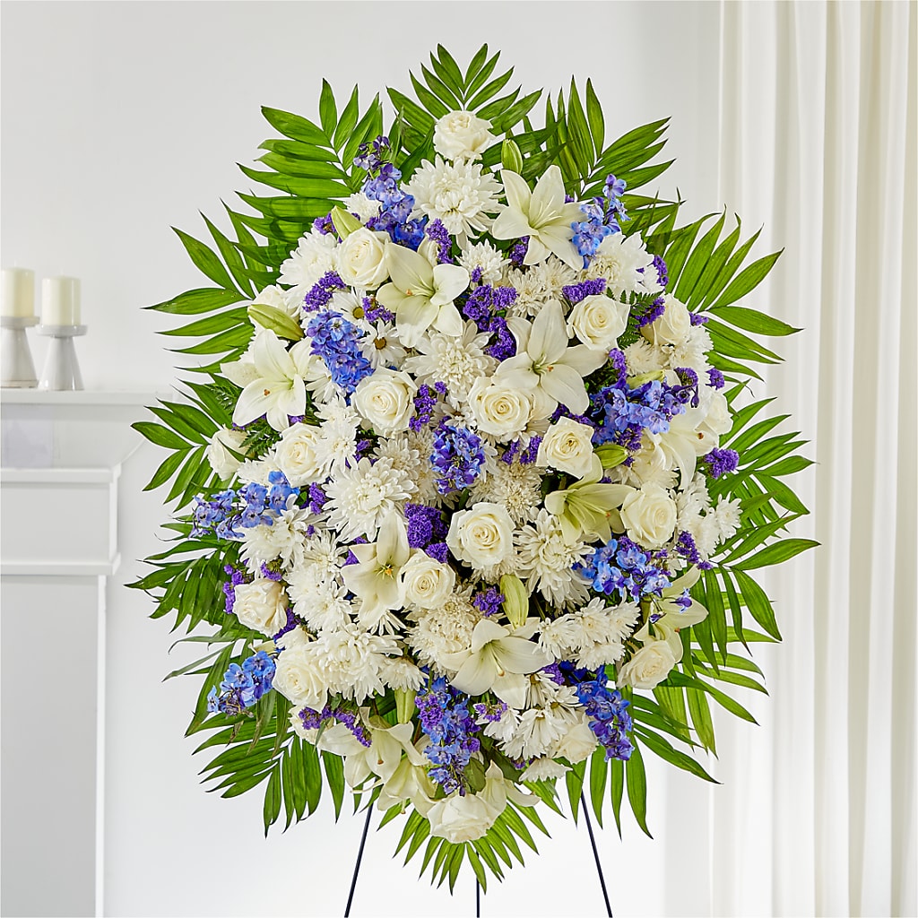 At Rest Standing Spray – BO'S ACCENT FLOWERS, Middlesboro KY