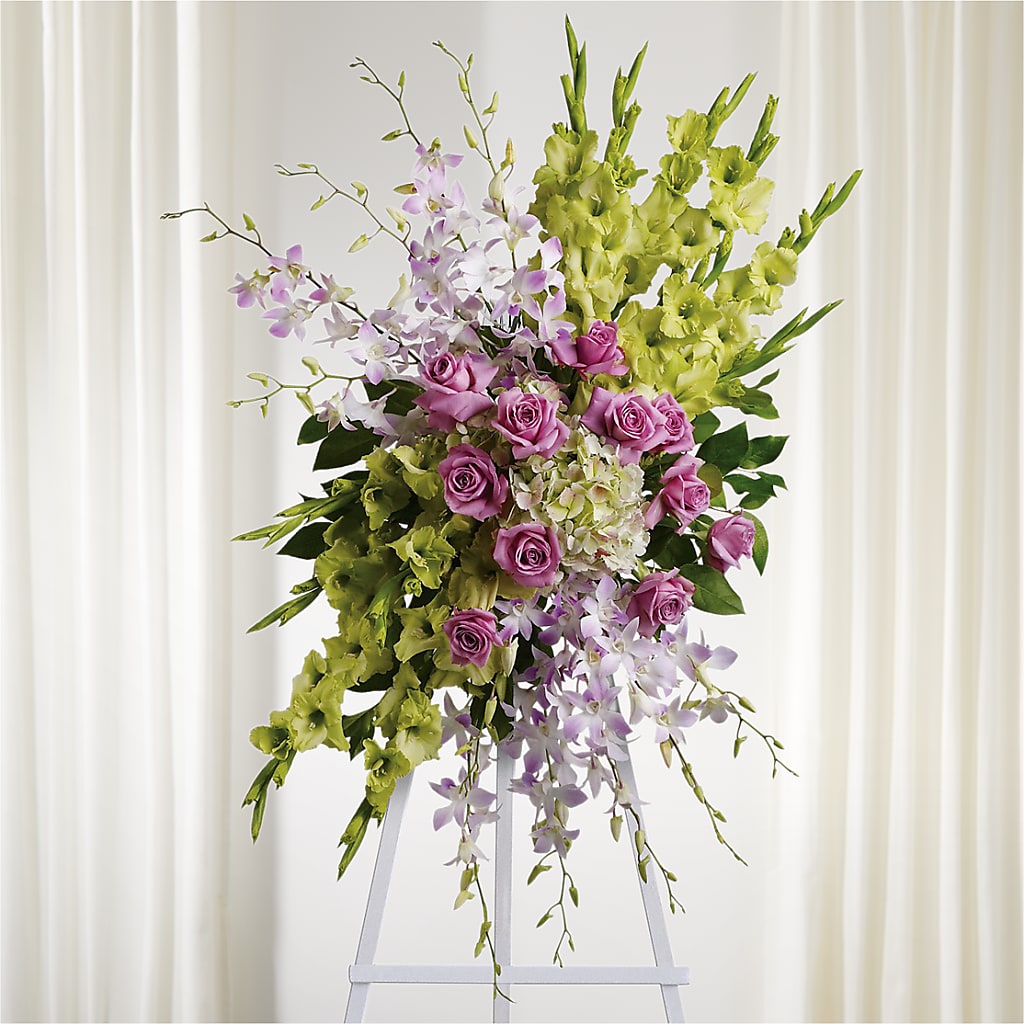 Lasting Legacy Standing Spray – BO'S ACCENT FLOWERS, Middlesboro KY