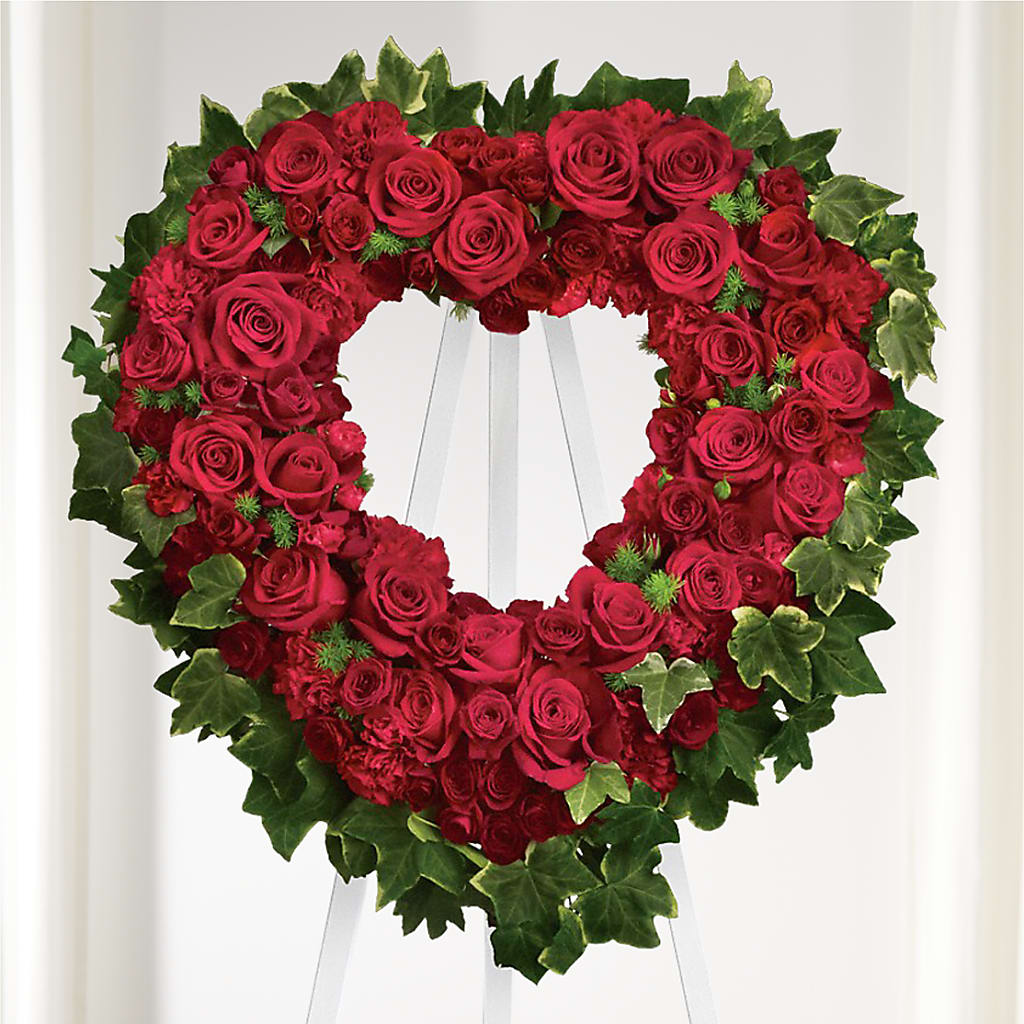 Wholehearted Standing Spray – BO'S ACCENT FLOWERS, Middlesboro KY