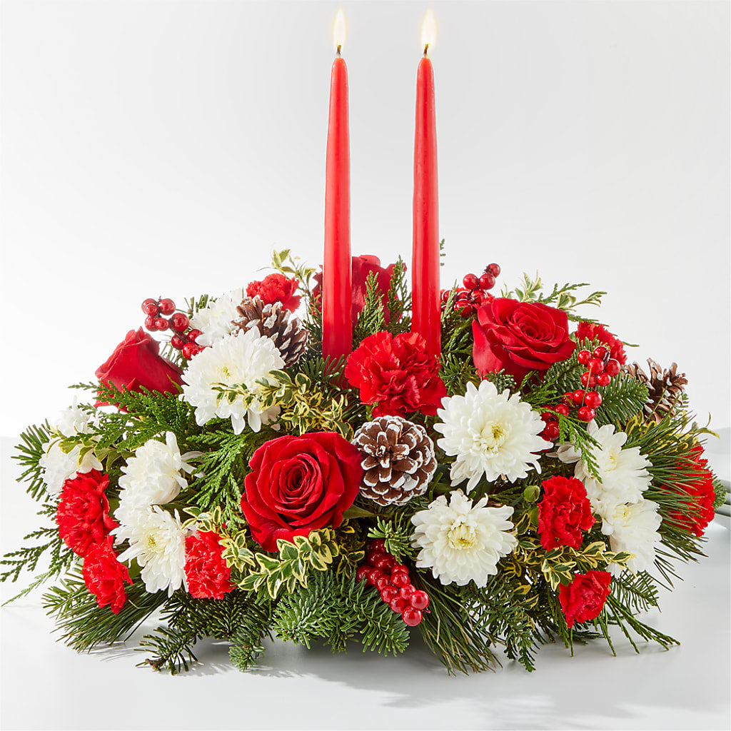 Holiday Soiree Centerpiece – BO'S ACCENT FLOWERS, Middlesboro KY