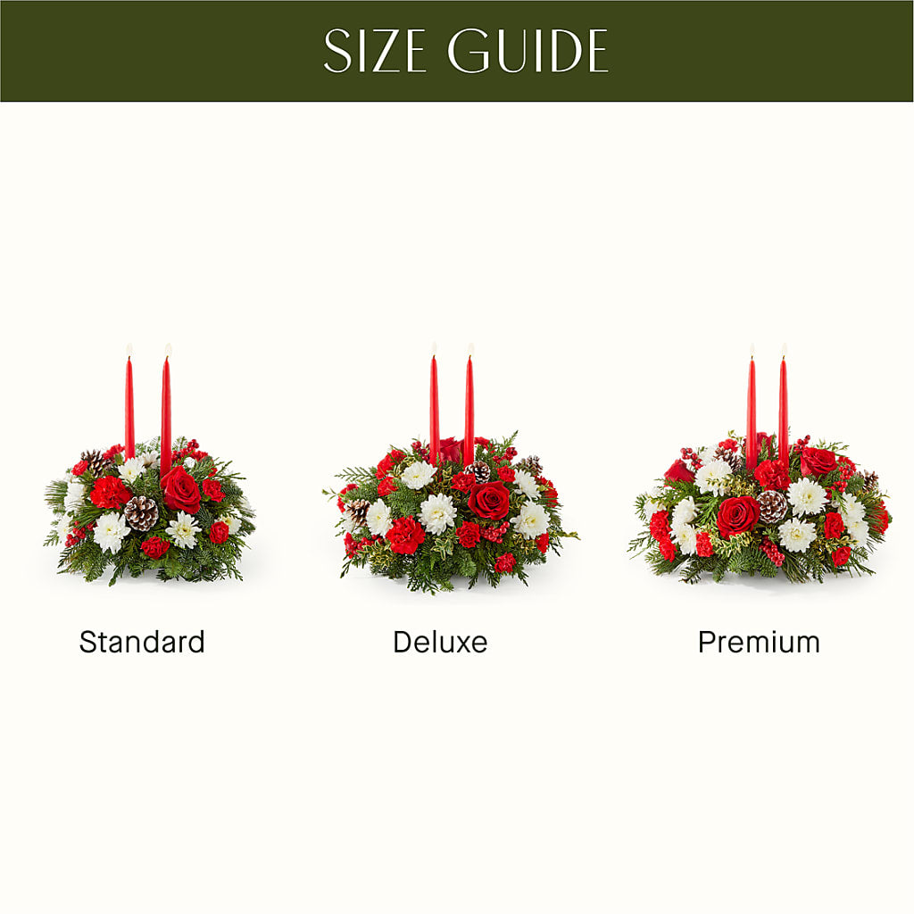 Holiday Soiree Centerpiece – BO'S ACCENT FLOWERS, Middlesboro KY