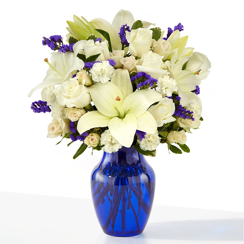 Sapphire Rush Bouquet – BO'S ACCENT FLOWERS, Middlesboro KY