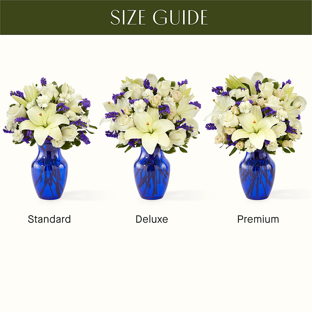 Sapphire Rush Bouquet – BO'S ACCENT FLOWERS, Middlesboro KY