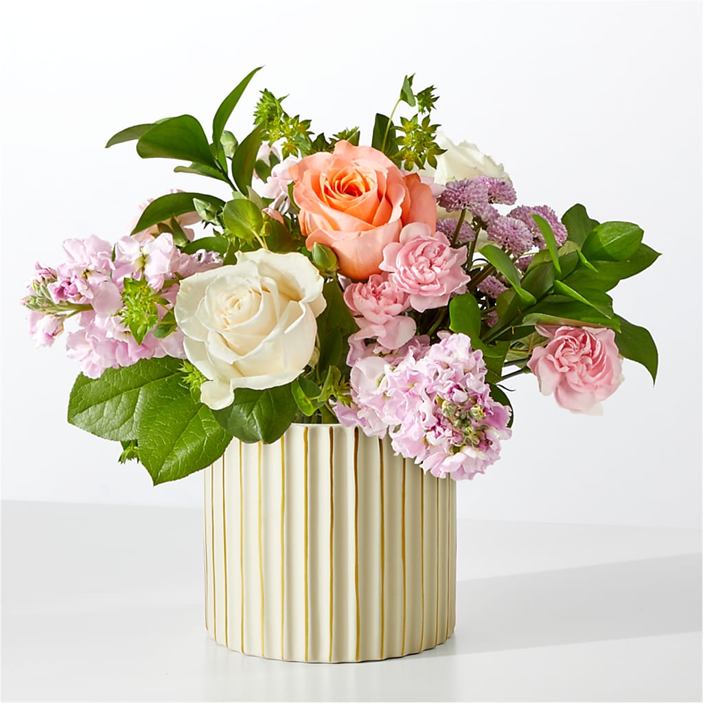 French Market Bouquet with Ivory Vase – BO'S ACCENT FLOWERS, Middlesboro KY
