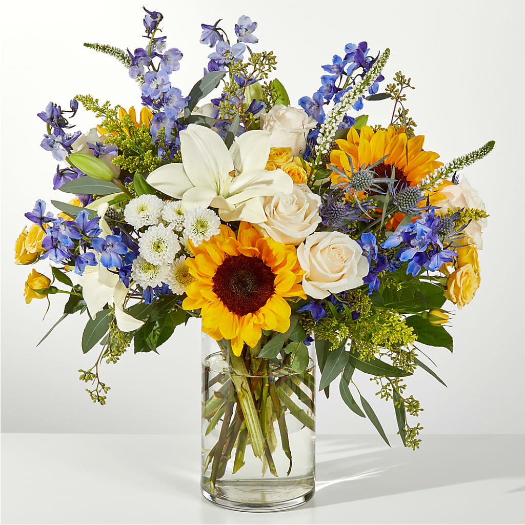 Wonderfully Sunny Bouquet – BO'S ACCENT FLOWERS, Middlesboro KY