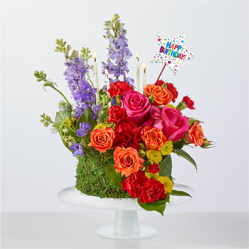 Best Year Yet Floral Cake – BO'S ACCENT FLOWERS, Middlesboro KY