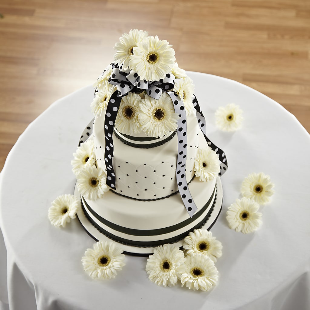 Simple Sophistication Cake Décor – BO'S ACCENT FLOWERS, Middlesboro KY