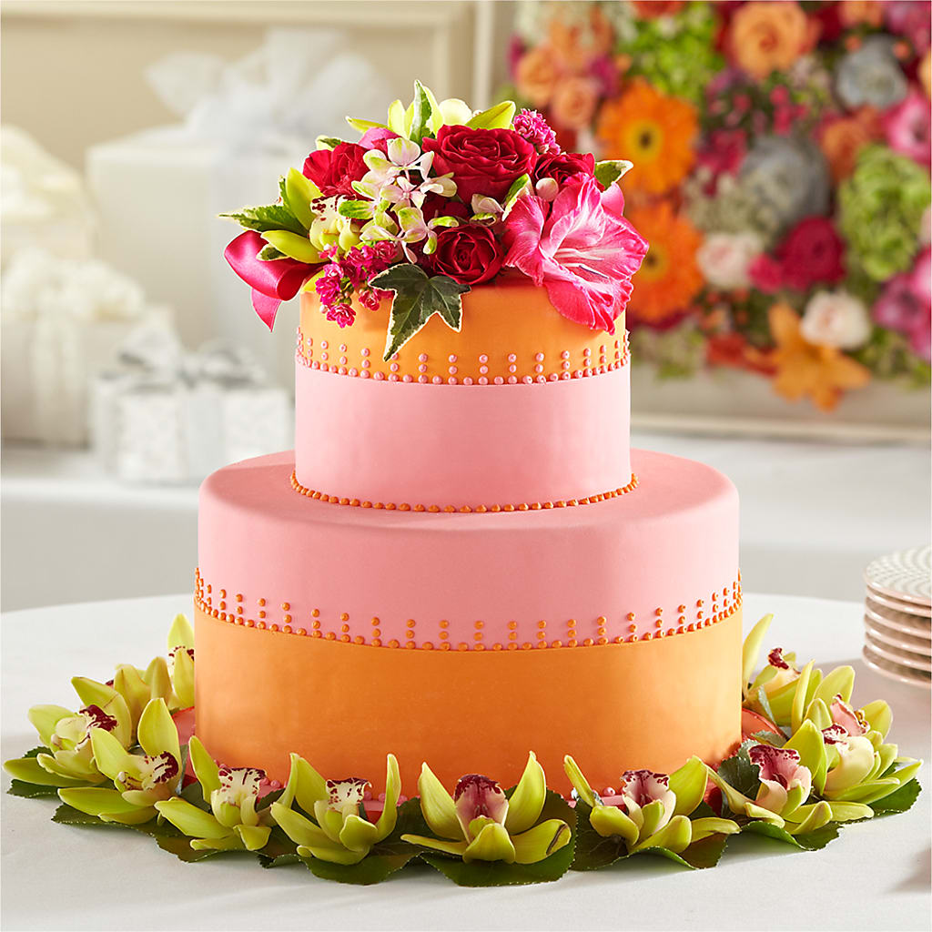 Sweet Citrus Cake Decor – BO'S ACCENT FLOWERS, Middlesboro KY
