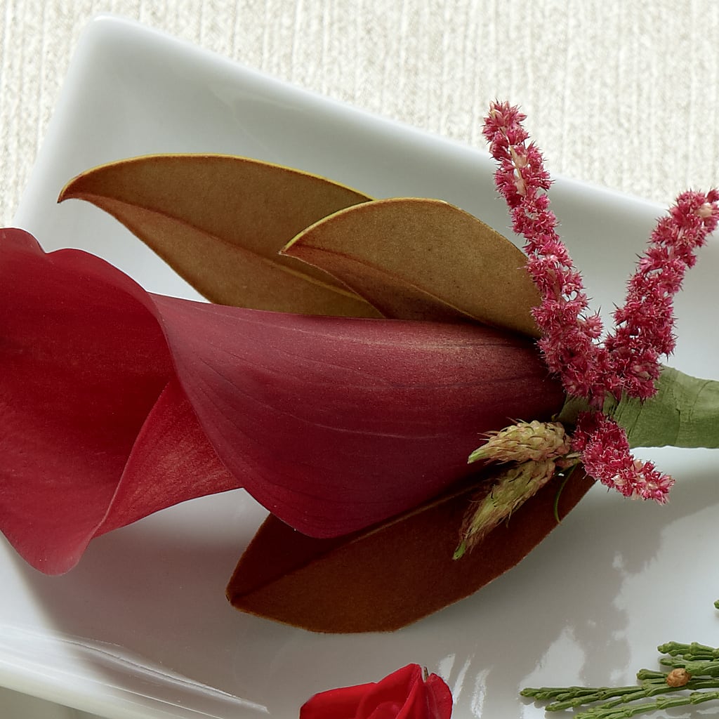 Red Calla Boutonniere – BO'S ACCENT FLOWERS, Middlesboro KY