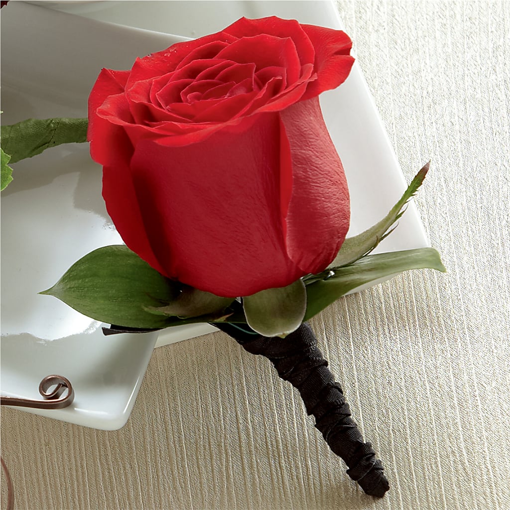 Red Rose Boutonniere – BO'S ACCENT FLOWERS, Middlesboro KY